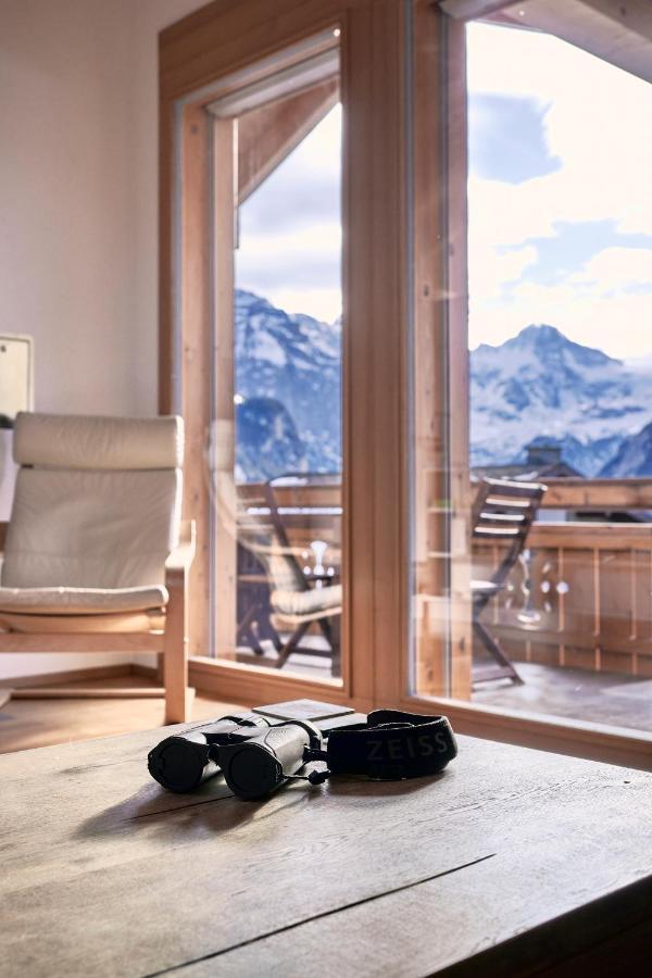 Chalet Bergfrieden Penthouse ヴェンゲン エクステリア 写真